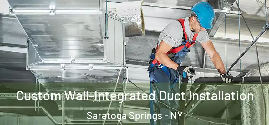  Custom Wall-Integrated Duct Installation Saratoga Springs - NY